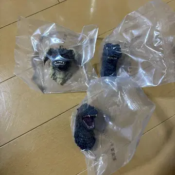 제일복권 고질라 헤드 마그넷 3종 세트