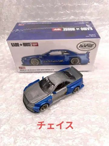MINIGT 가도 하우스 NISSAN SKYLINE GT-R 체이스