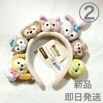 홍콩 디즈니 한정판 더피와 프렌즈 머리띠