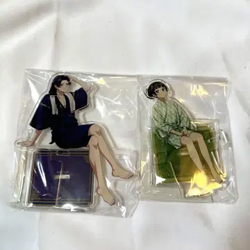 약사의 혼잣말 극락탕 아크릴 스탠드 미시 고양이 2종 세트