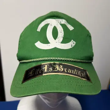 UNSTOPPABLE 캡 그린 러그 샬리 셀럽 HIPHOP