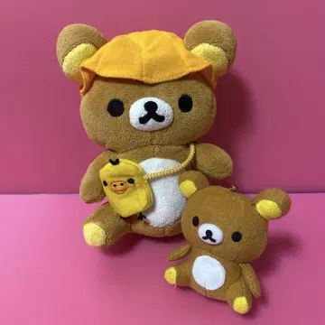 리락쿠마 봉제 인형 리락쿠마 마스코트 2개 세트