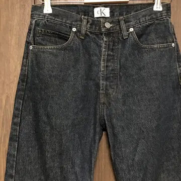 90년대 Calvin Klein Jeans 데님 팬츠 W31 M 네이비