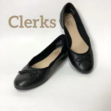 새상품급 Clerks 클락스 발레 슈즈 펌프스 플랫 펌프스 22cm