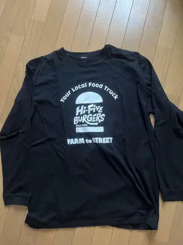 Hi-Five Burgers 롱 슬리브 티셔츠 2XL