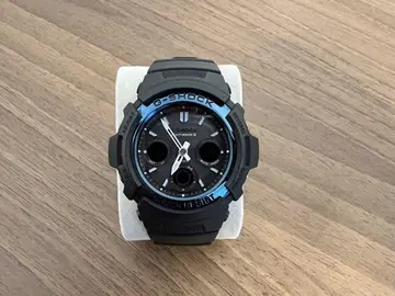 G-SHOCK AWG-M100A-1AJF 전파 솔라 블랙