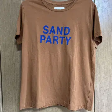 MICA&DEAL SAND PARTY 티셔츠 브라운