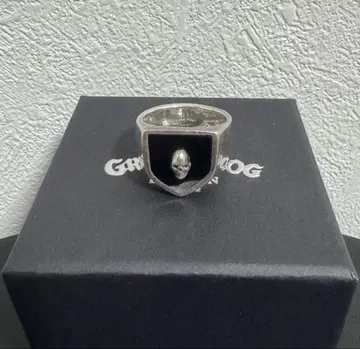 THE GREAT FROG SKULL SHIELD RING 16