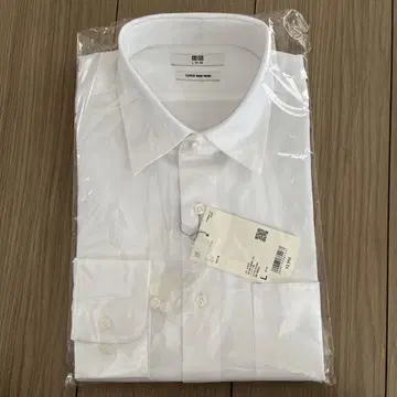 UNIQLO SUPER NON-IRON 화이트 L