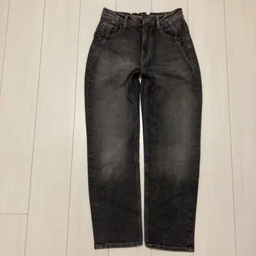 CEPO 블랙 스트레이트 데님