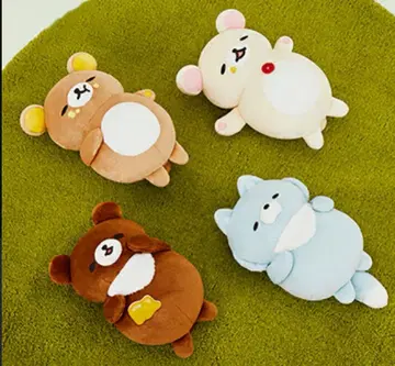 전 4종 컴플리트 세트 모두 함께 배부르게 봉제 인형 '리락쿠마'