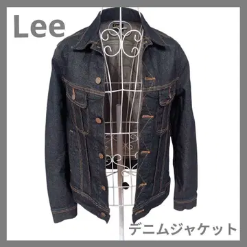 새상품급 Lee 다크 데님 데님 자켓 남성용 여성용 남녀공용 인기