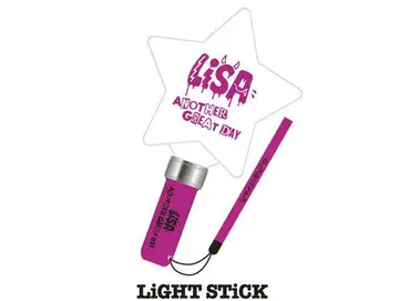 LiSA 북미 투어 NATOUR LIGHT STICK 핑크 별 모양