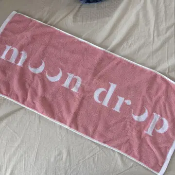 moon drop 타월 핑크
