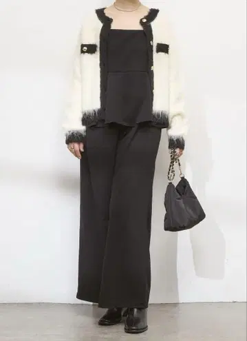 natural couture 컷 조젯 페플럼 살로펫