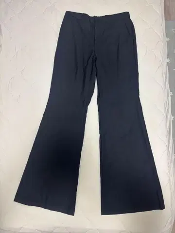 HARE 블랙 와이드 팬츠