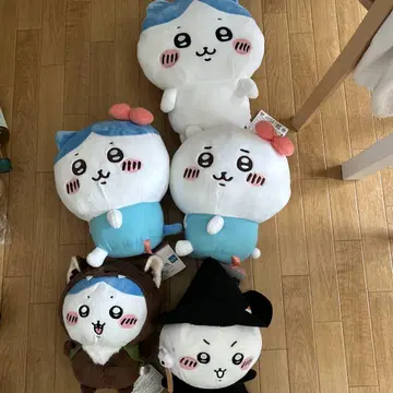 치이카와 하치와레 봉제 인형 산리오 백팩 할로윈 세트