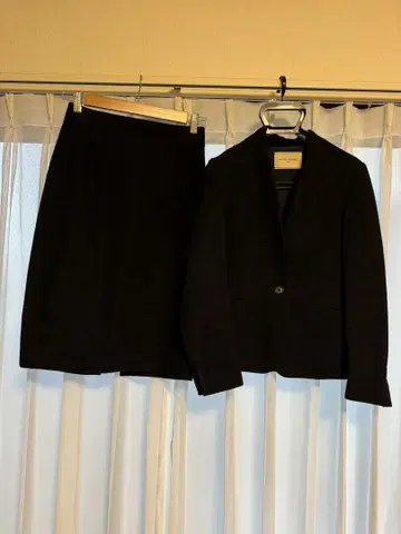 UNITED ARROWS 다크 네이비 셋업 36