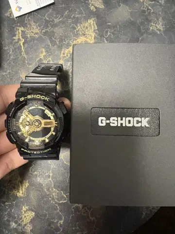 G-SHOCK GA-110 블랙/골드
