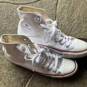 CONVERSE NEXSTAR 화이트 하이컷 스니커즈