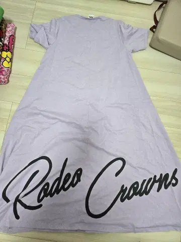 Rodeo Crowns 로고 프린트 맥시 원피스 3