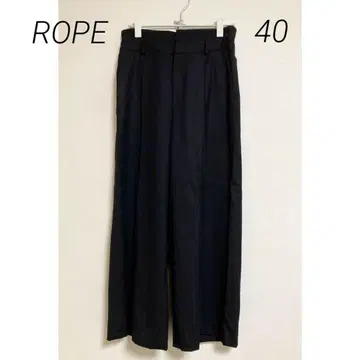 0302 ROPE 로페 블랙 와이드 팬츠 40