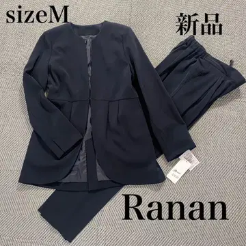 Ranan 셋업 수트 비즈니스 세레모니 네이비 새상품 세탁 가능