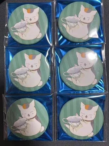 나츠메 우인장 냥코 선생님 캔뱃지 세트