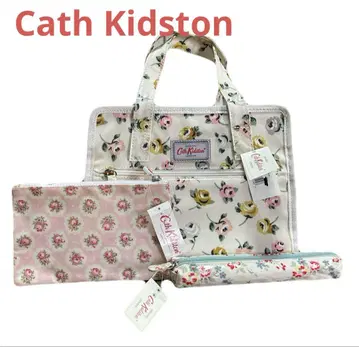 CathKidston 토트백 파우치 펜 케이스 3점 세트 미사용