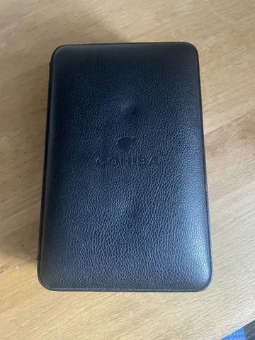 COHIBA 가죽 휴미더 시가 박스 여행용