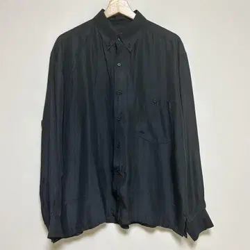 BOGARI 롱 슬리브 실크 셔츠 긴팔 구제 의류 M