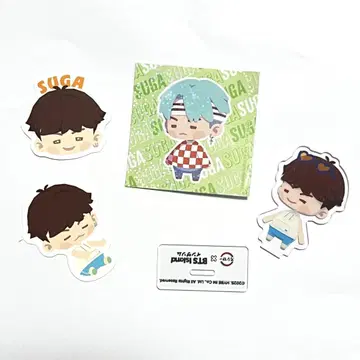 BTS Island 인더솜 스시로 SUGA 피크 아크릴 스탠드