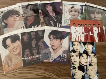 BTS 클리어 파일 8종, A4 포스터 2종 세트