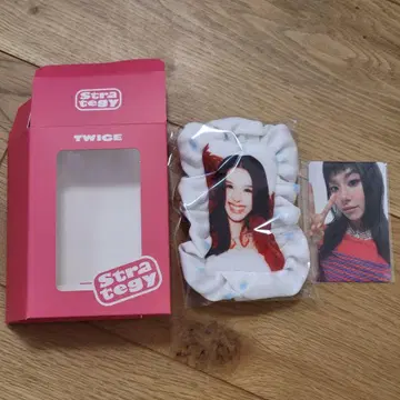 TWICE 채영 한국 POPUP Strategy 키링 트레이딩 카드 포함