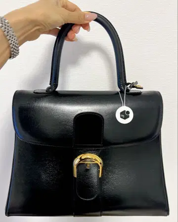 새상품급 DELVAUX 델보 브리 안심 감정 완료 블랙