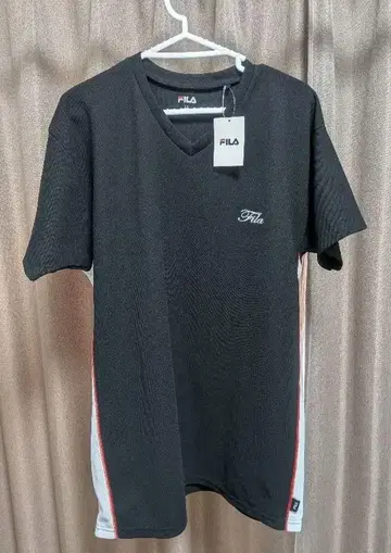 FILA V넥 메쉬 저지