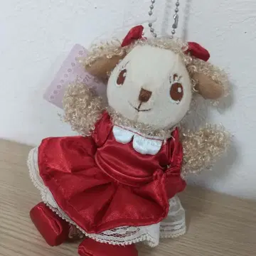 새상품 마더 가든 라테짱 마스코트 키링 봉제 인형