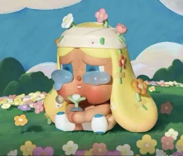 POP MART 컬렉션 플라워 가든 CRYBABY