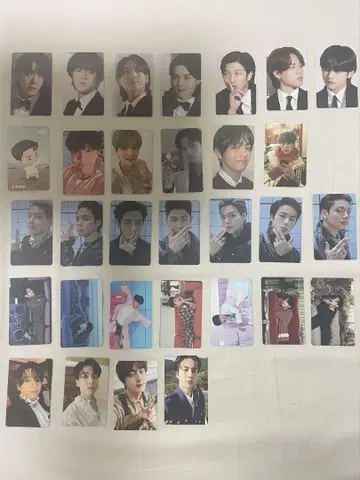 BTS 트레이딩 카드 묶음 판매