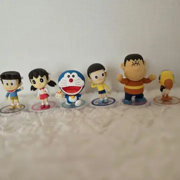 도라에몽 피규어 6개 세트