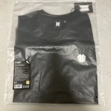 BTS PROOF S/S T-SHIRT(BK_ L) 미개봉 새상품
