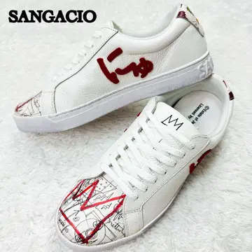 SANGACIO 상가치오 스니커즈 바스키아 뉼 한정판 콜라보 26cm