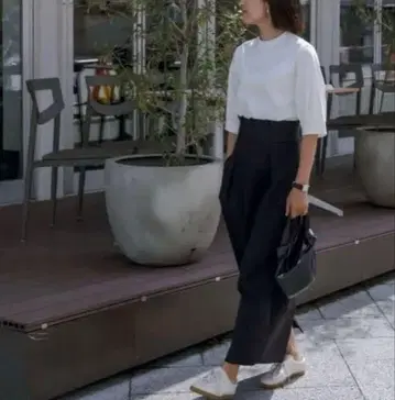 frey easy cocoon skirt (하자품)