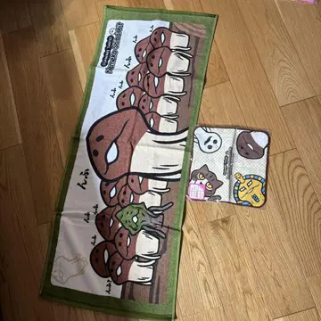 나메코 재배 키트 미사용 페이스 타월 새 상품 미니 타월