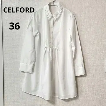 CELFORD 셀포드 토네이도 컬러 블라우스 36 S