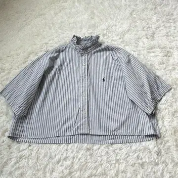Ralph POLO 랄프 로렌 리메이크 스트라이프 셔츠 반팔