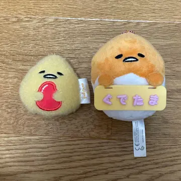 구데타마 마스코트 홀더 2개 세트
