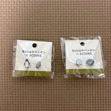 Suica의 펭귄 귀걸이 2개 세트