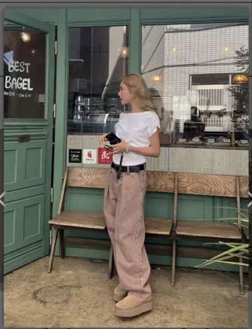 ALEXIA STAM 데님 팬츠 택 포함 미사용 새상품
