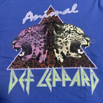 DEF LEPPARD Animal 티셔츠